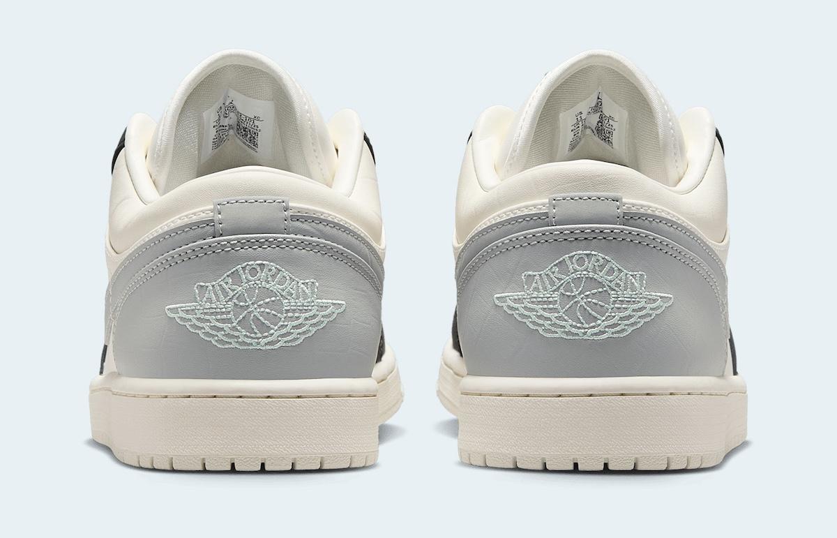 Air Jordan 1 Low, Air Jordan 1, Air Jordan - Air Jordan 1 Low "Sail/Light Smoke Grey" 採用綠松石材質