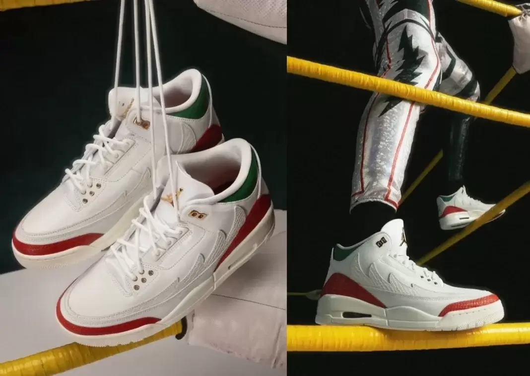Nike, Air Jordan 3, Air Jordan - Air Jordan 3 Mexico "El Vuelo" 慶祝自由鬥士文化