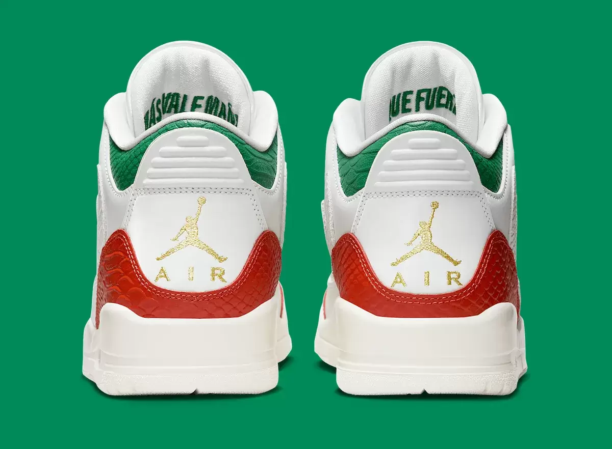 Air Jordan 3 Mexico "El Vuelo" 慶祝自由鬥士文化 Nike, Air Jordan 3, Air Jordan - Air Jordan 3 Mexico "El Vuelo" 慶祝自由鬥士文化