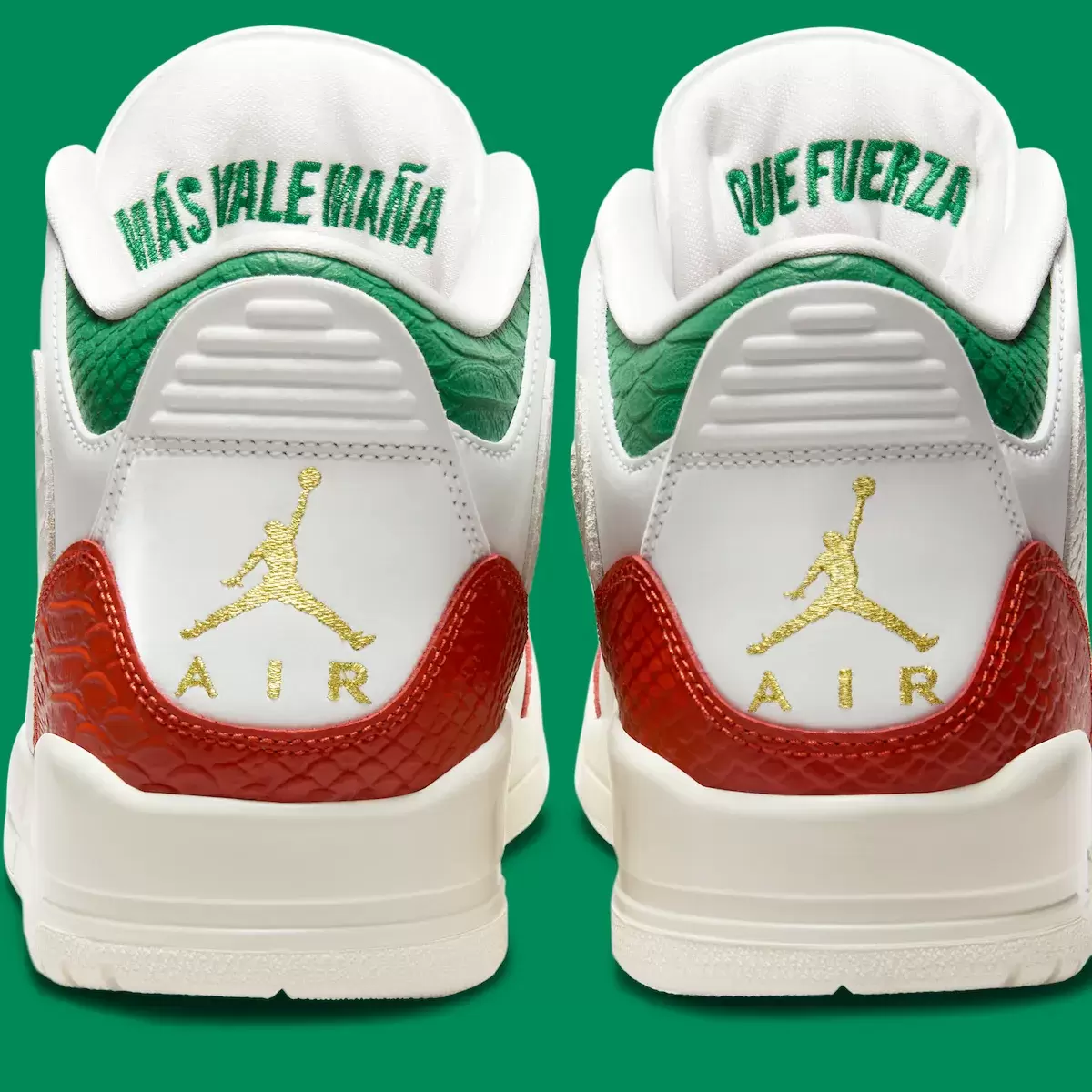 Air Jordan 3 Mexico "El Vuelo" 慶祝自由鬥士文化 Nike, Air Jordan 3, Air Jordan - Air Jordan 3 Mexico "El Vuelo" 慶祝自由鬥士文化
