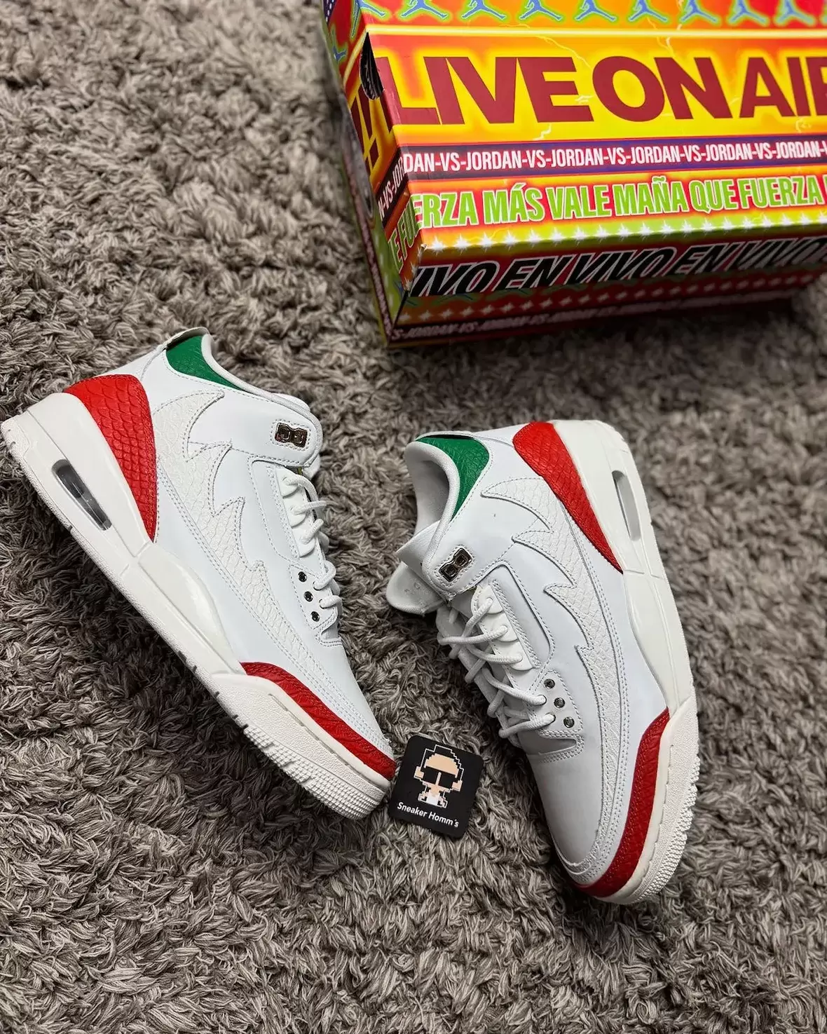 Air Jordan 3 Mexico "El Vuelo" 慶祝自由鬥士文化 Nike, Air Jordan 3, Air Jordan - Air Jordan 3 Mexico "El Vuelo" 慶祝自由鬥士文化