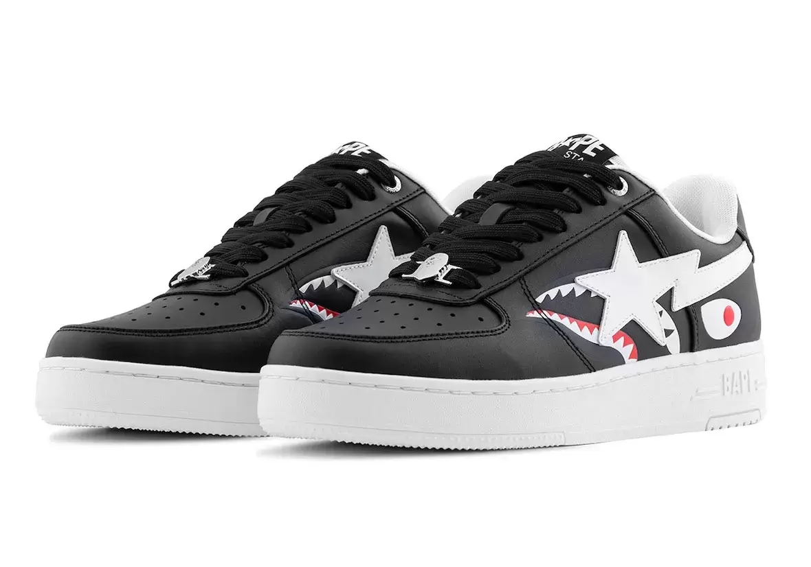 BAPE 重現標志性的 BAPE STA Shark(鯊魚圖案 Bape Bapesta, BAPE - BAPE 重現標志性的 BAPE STA Shark(鯊魚圖案