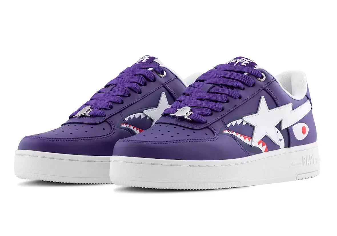 BAPE 重現標志性的 BAPE STA Shark(鯊魚圖案 Bape Bapesta, BAPE - BAPE 重現標志性的 BAPE STA Shark(鯊魚圖案