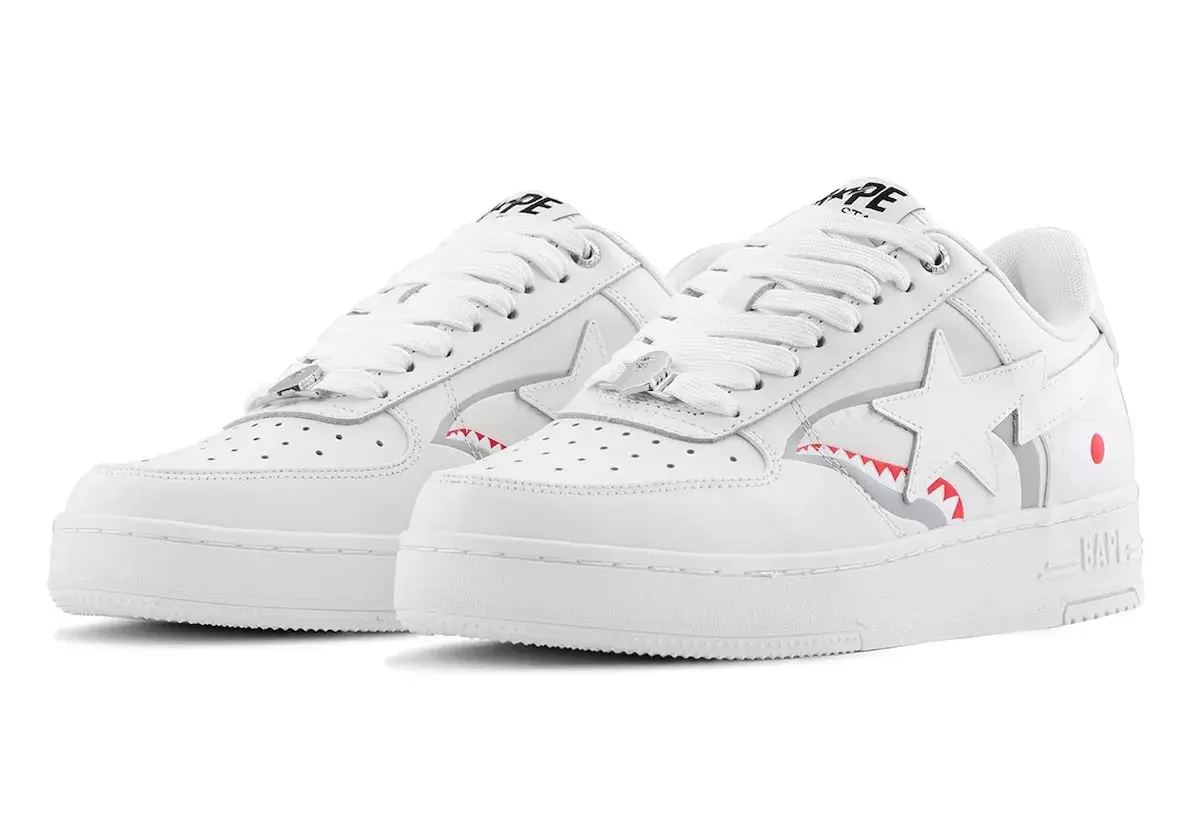 BAPE 重現標志性的 BAPE STA Shark(鯊魚圖案 Bape Bapesta, BAPE - BAPE 重現標志性的 BAPE STA Shark(鯊魚圖案