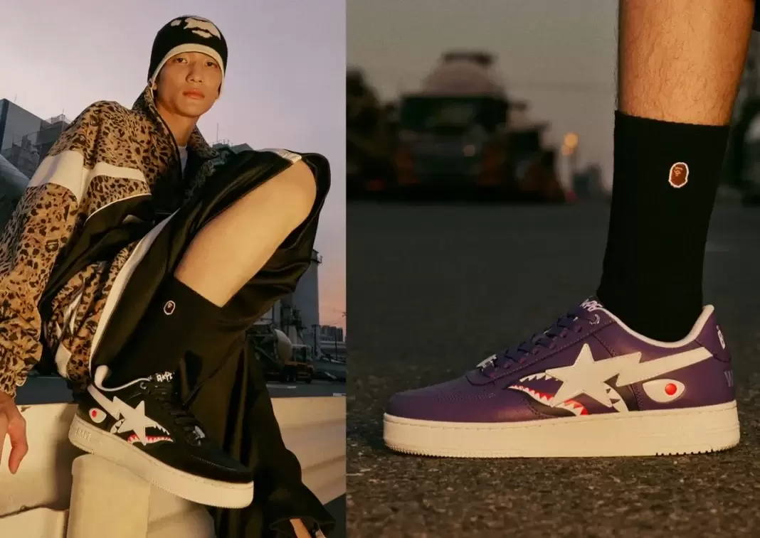 Bape Bapesta, BAPE - BAPE 重現標志性的 BAPE STA Shark（鯊魚圖案