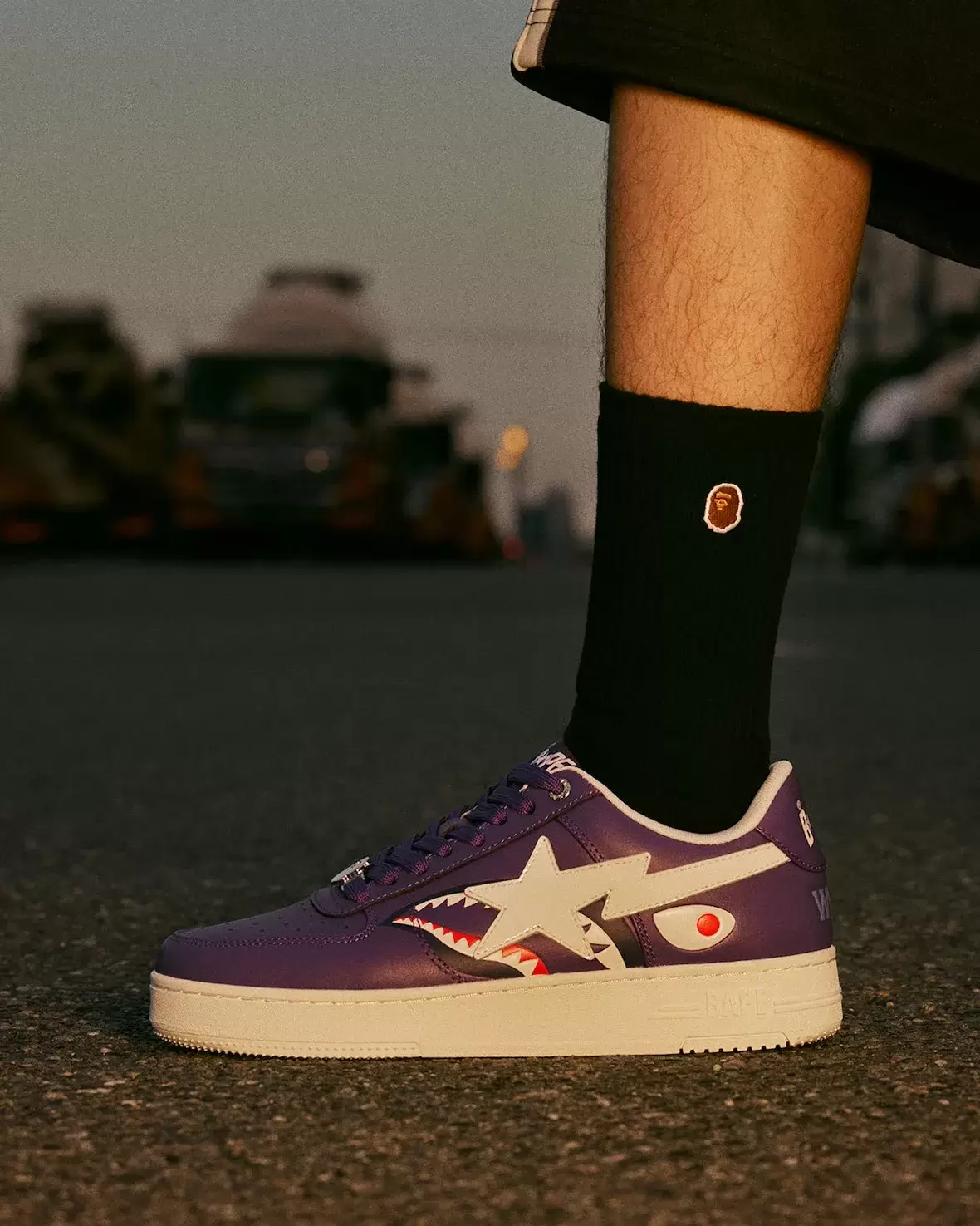 BAPE 重現標志性的 BAPE STA Shark(鯊魚圖案 Bape Bapesta, BAPE - BAPE 重現標志性的 BAPE STA Shark(鯊魚圖案