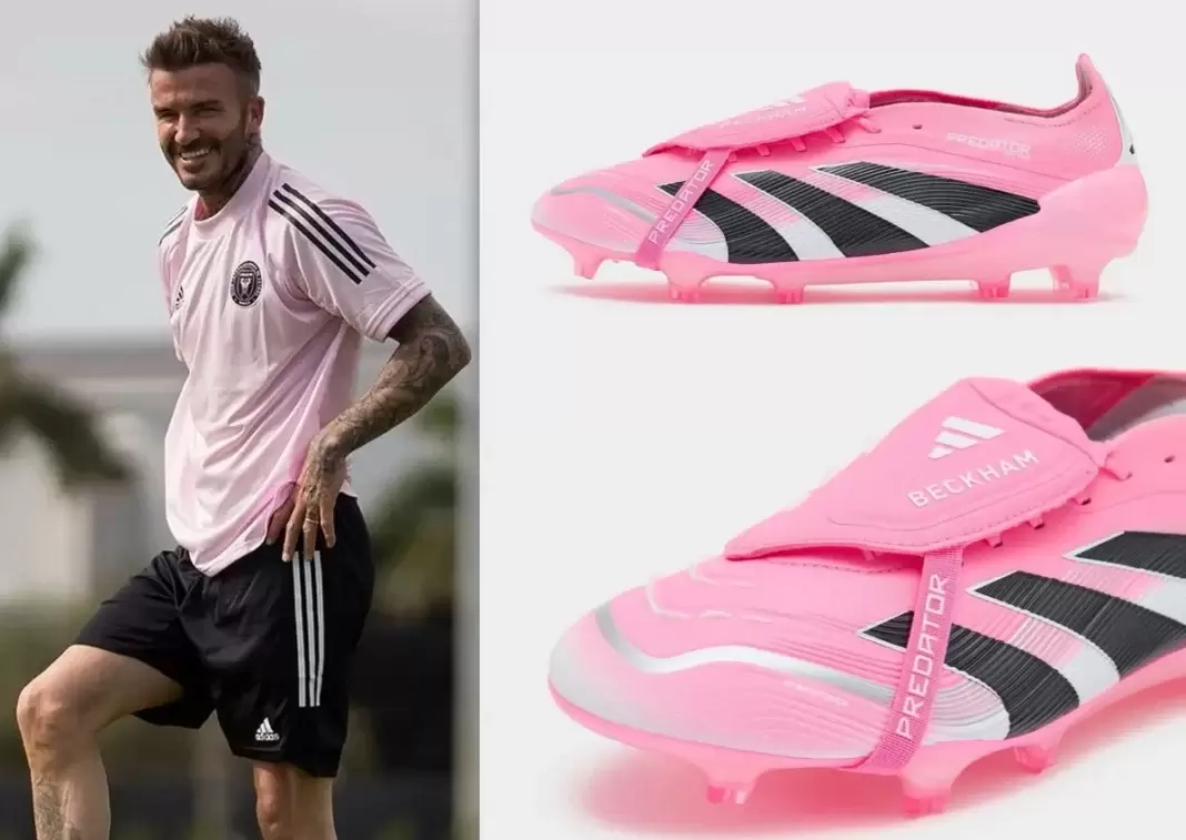 David Beckham, adidas Predator Elite, adidas - 大衛-碧咸 x 阿迪達斯 Predator Elite FG "粉色 "8 月 19 日發佈