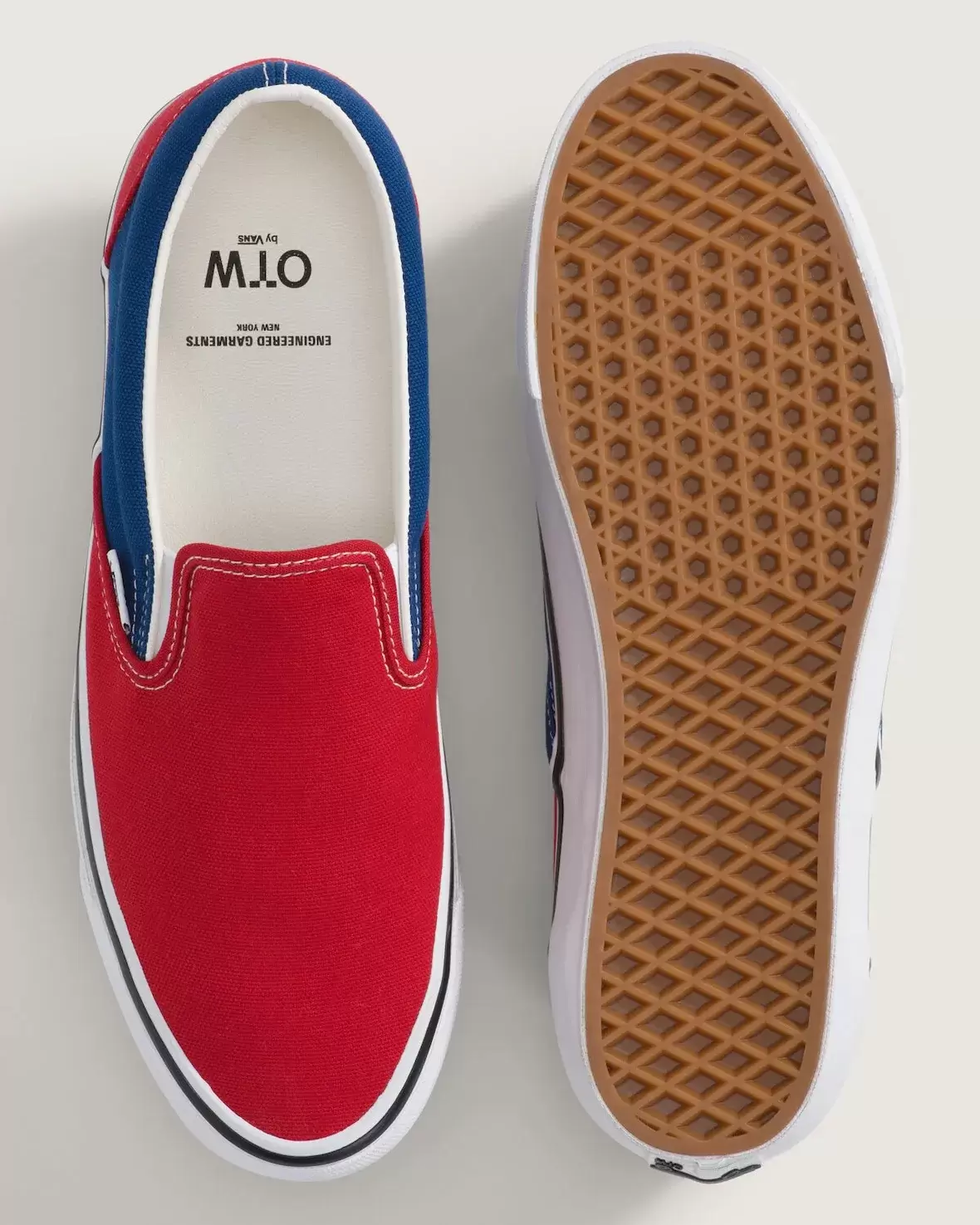 Engineered Garments x Vans OTW Slip-On 8 月 28 日發佈 Vans Slip-On, Vans OTW, Vans - Engineered Garments x Vans OTW Slip-On 8 月 28 日發佈