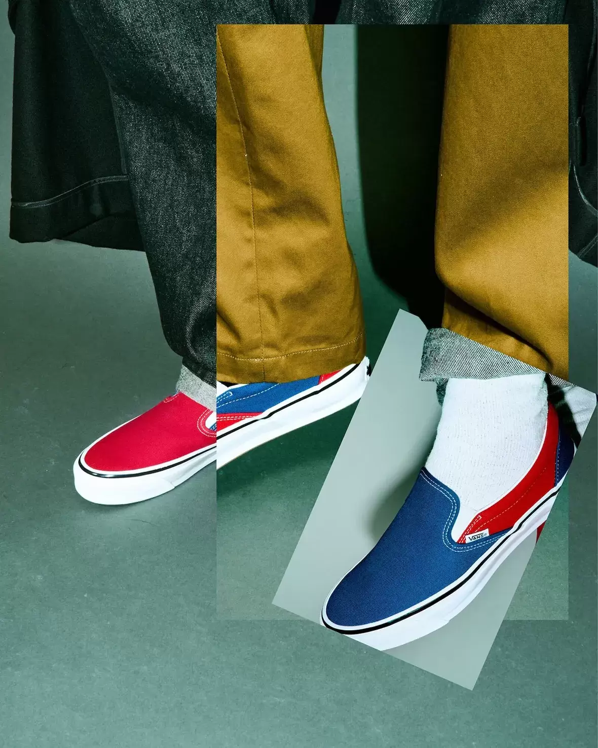 Engineered Garments x Vans OTW Slip-On 8 月 28 日發佈 Vans Slip-On, Vans OTW, Vans - Engineered Garments x Vans OTW Slip-On 8 月 28 日發佈