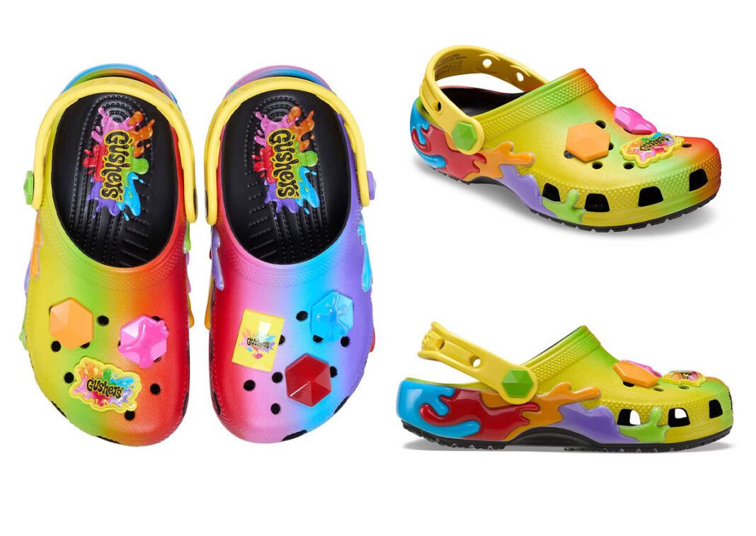 Usher, Crocs - Gushers x Crocs 經典木屐 8 月 8 日發佈