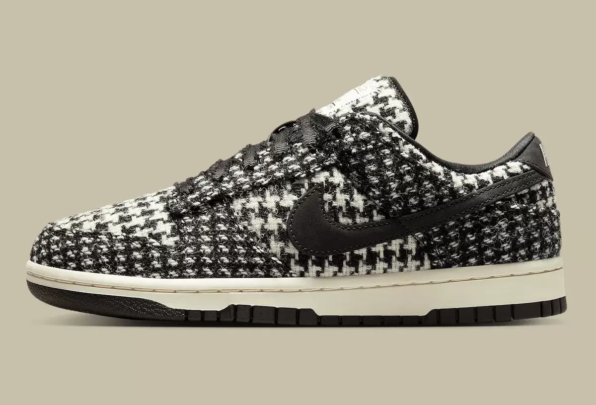 哈里斯斜紋軟呢 x 耐克 Dunk Low 包 9 月 3 日發佈 Nike Dunk Low, Nike - 哈里斯斜紋軟呢 x 耐克 Dunk Low 包 9 月 3 日發佈