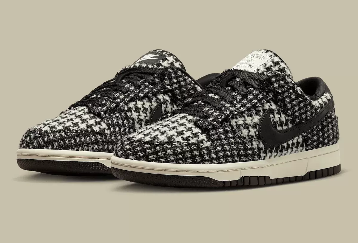 哈里斯斜紋軟呢 x 耐克 Dunk Low 包 9 月 3 日發佈 Nike Dunk Low, Nike - 哈里斯斜紋軟呢 x 耐克 Dunk Low 包 9 月 3 日發佈