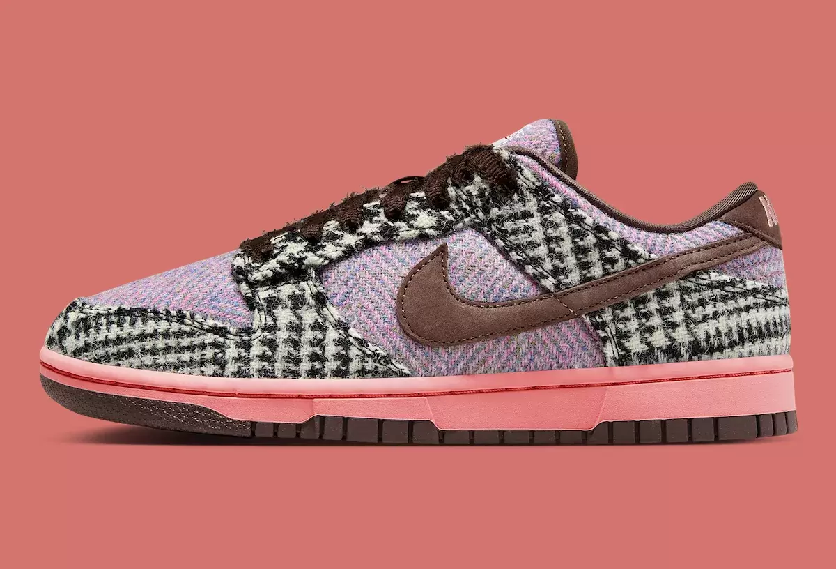 哈里斯斜紋軟呢 x 耐克 Dunk Low 包 9 月 3 日發佈 Nike Dunk Low, Nike - 哈里斯斜紋軟呢 x 耐克 Dunk Low 包 9 月 3 日發佈