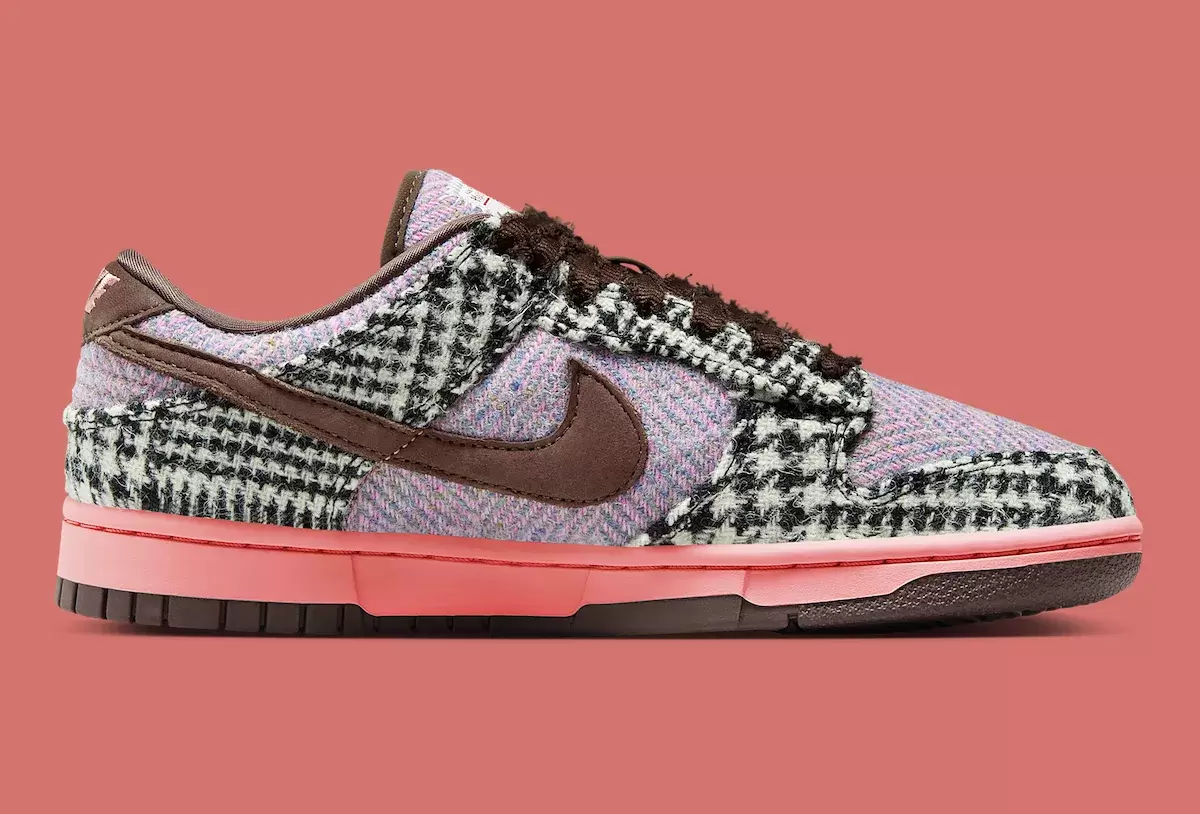 哈里斯斜紋軟呢 x 耐克 Dunk Low 包 9 月 3 日發佈 Nike Dunk Low, Nike - 哈里斯斜紋軟呢 x 耐克 Dunk Low 包 9 月 3 日發佈