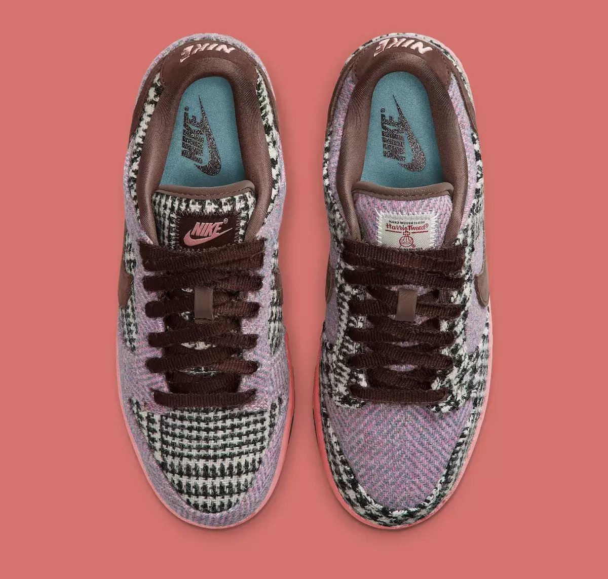 哈里斯斜紋軟呢 x 耐克 Dunk Low 包 9 月 3 日發佈 Nike Dunk Low, Nike - 哈里斯斜紋軟呢 x 耐克 Dunk Low 包 9 月 3 日發佈
