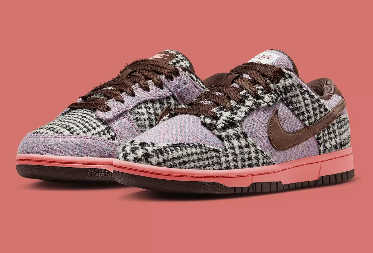 哈里斯斜紋軟呢 x 耐克 Dunk Low 包 9 月 3 日發佈 Nike Dunk Low, Nike - 哈里斯斜紋軟呢 x 耐克 Dunk Low 包 9 月 3 日發佈