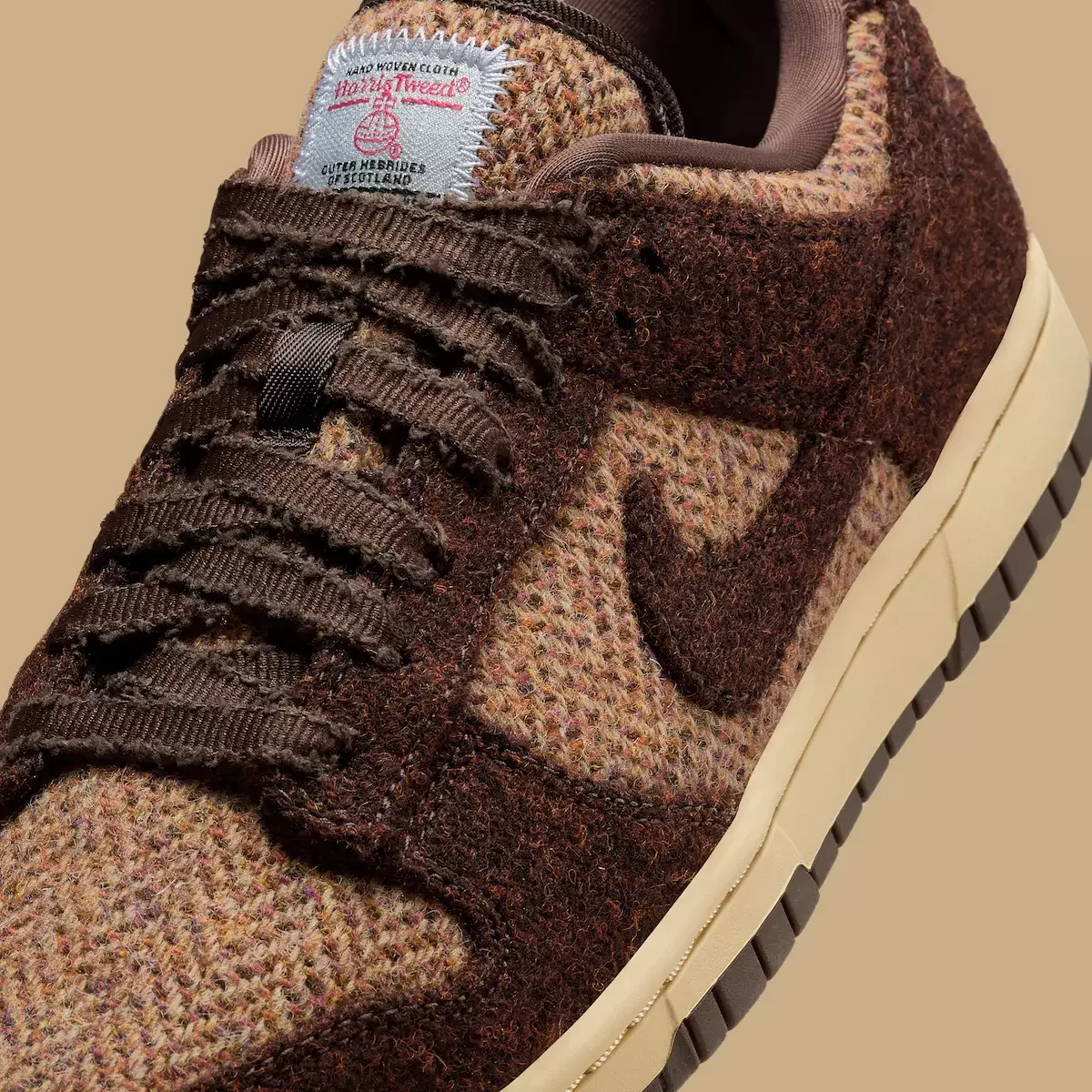哈里斯斜紋軟呢 x 耐克 Dunk Low 包 9 月 3 日發佈 Nike Dunk Low, Nike - 哈里斯斜紋軟呢 x 耐克 Dunk Low 包 9 月 3 日發佈