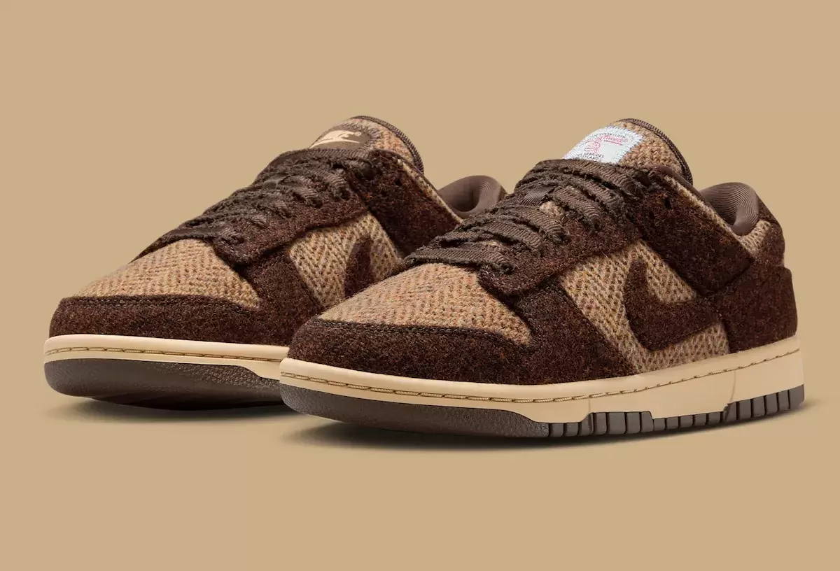 哈里斯斜紋軟呢 x 耐克 Dunk Low 包 9 月 3 日發佈 Nike Dunk Low, Nike - 哈里斯斜紋軟呢 x 耐克 Dunk Low 包 9 月 3 日發佈
