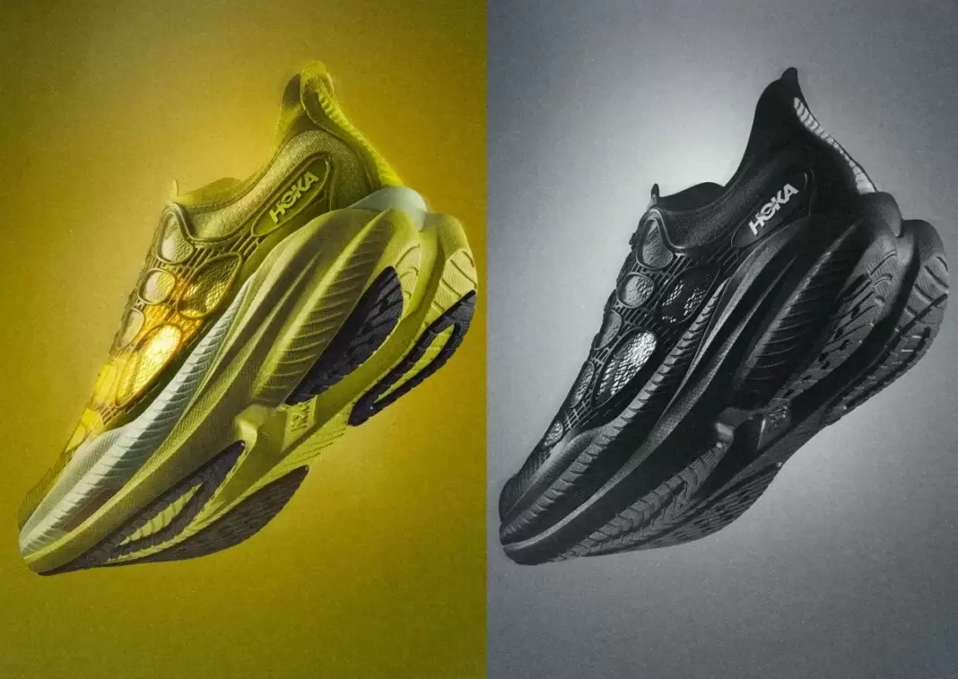 Hoka, GOAT - HOKA 推出豆綠色和黑色 Mach X Caged 鞋款
