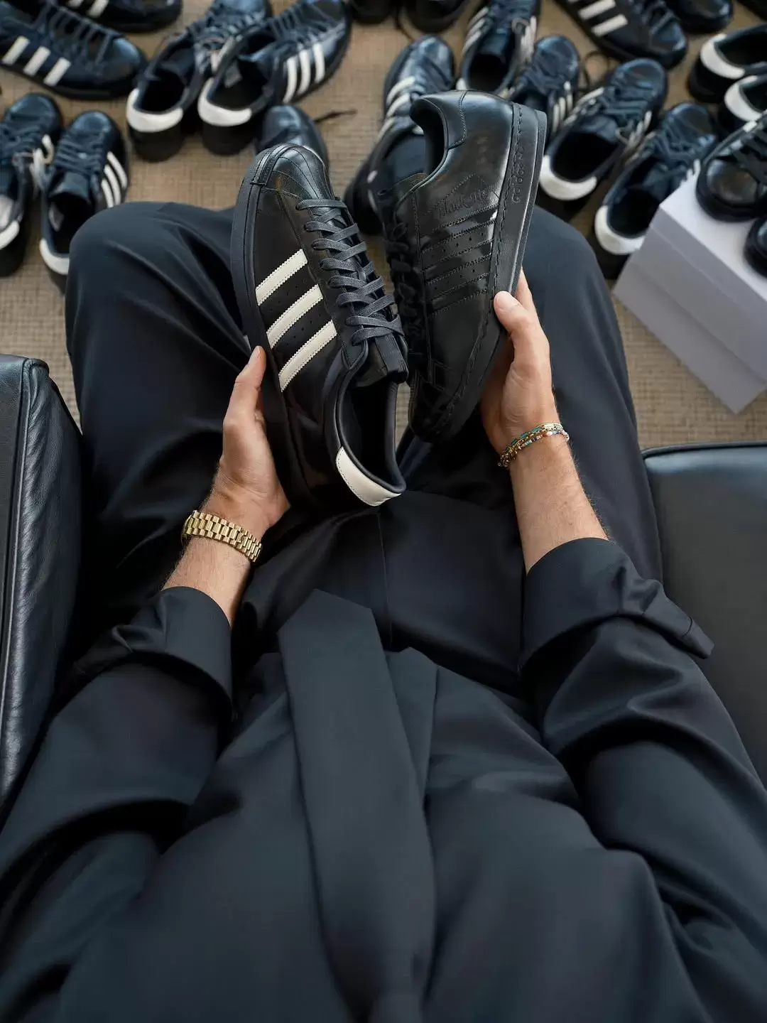羅尼-菲格 x 阿迪達斯超級明星 "黑領帶 2.0"8 月 25 日發佈 Ronnie Fieg, KITH, adidas superstar - 羅尼-菲格 x 阿迪達斯超級明星 "黑領帶 2.0"8 月 25 日發佈