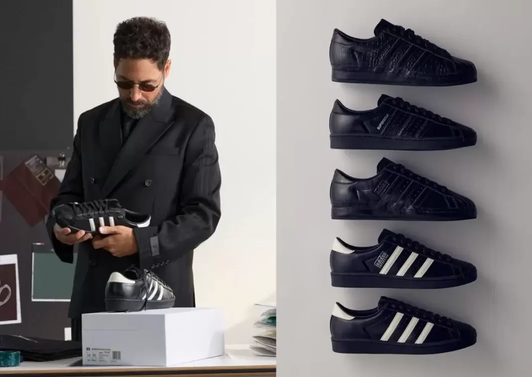 Ronnie Fieg, KITH, adidas superstar - 羅尼-菲格 x 阿迪達斯超級明星 "黑領帶 2.0"8 月 25 日發佈