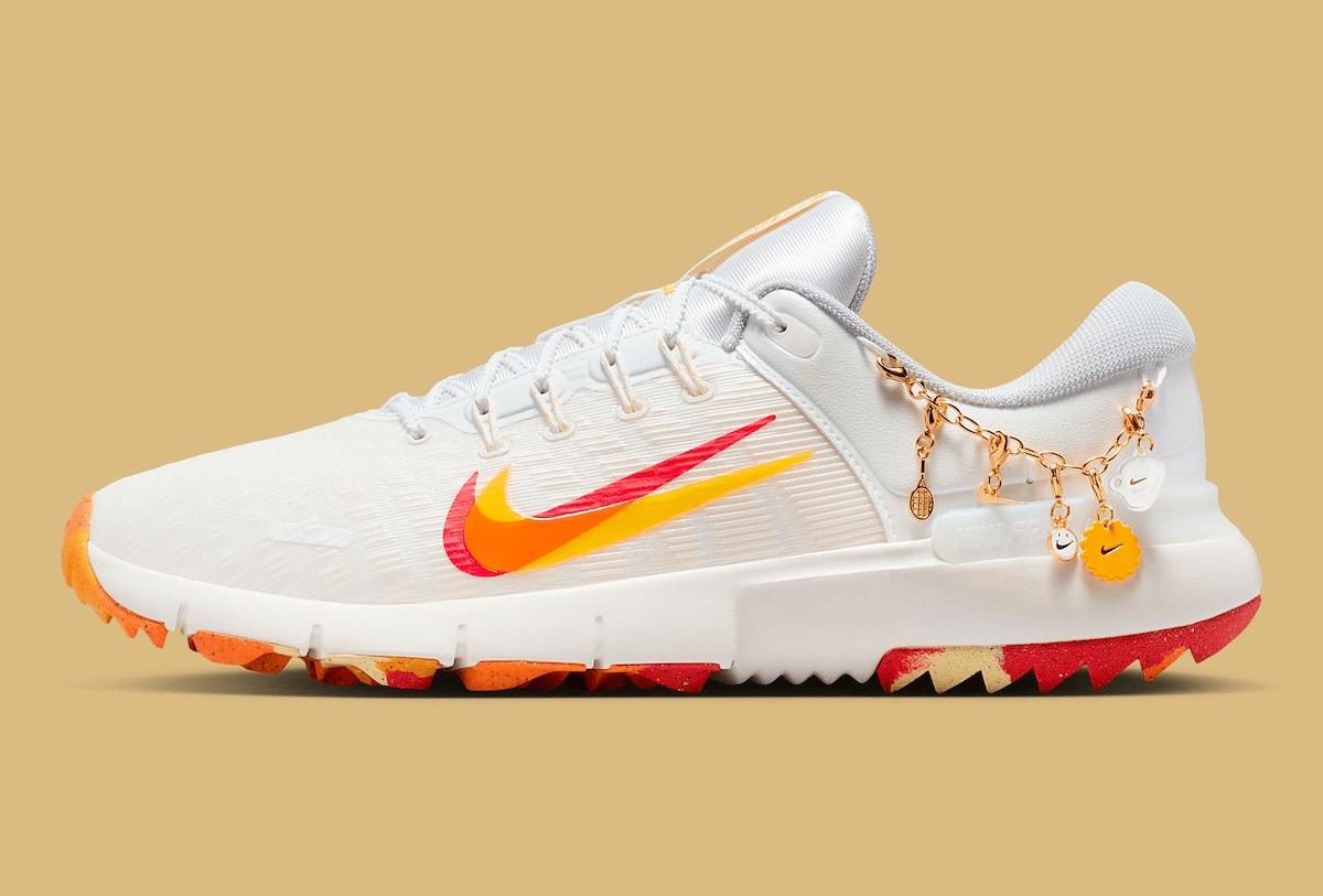 Nelly Korda x Nike Free Golf 配備金色吊飾 Nike Golf, Nike Free, Nike - Nelly Korda x Nike Free Golf 配備金色吊飾