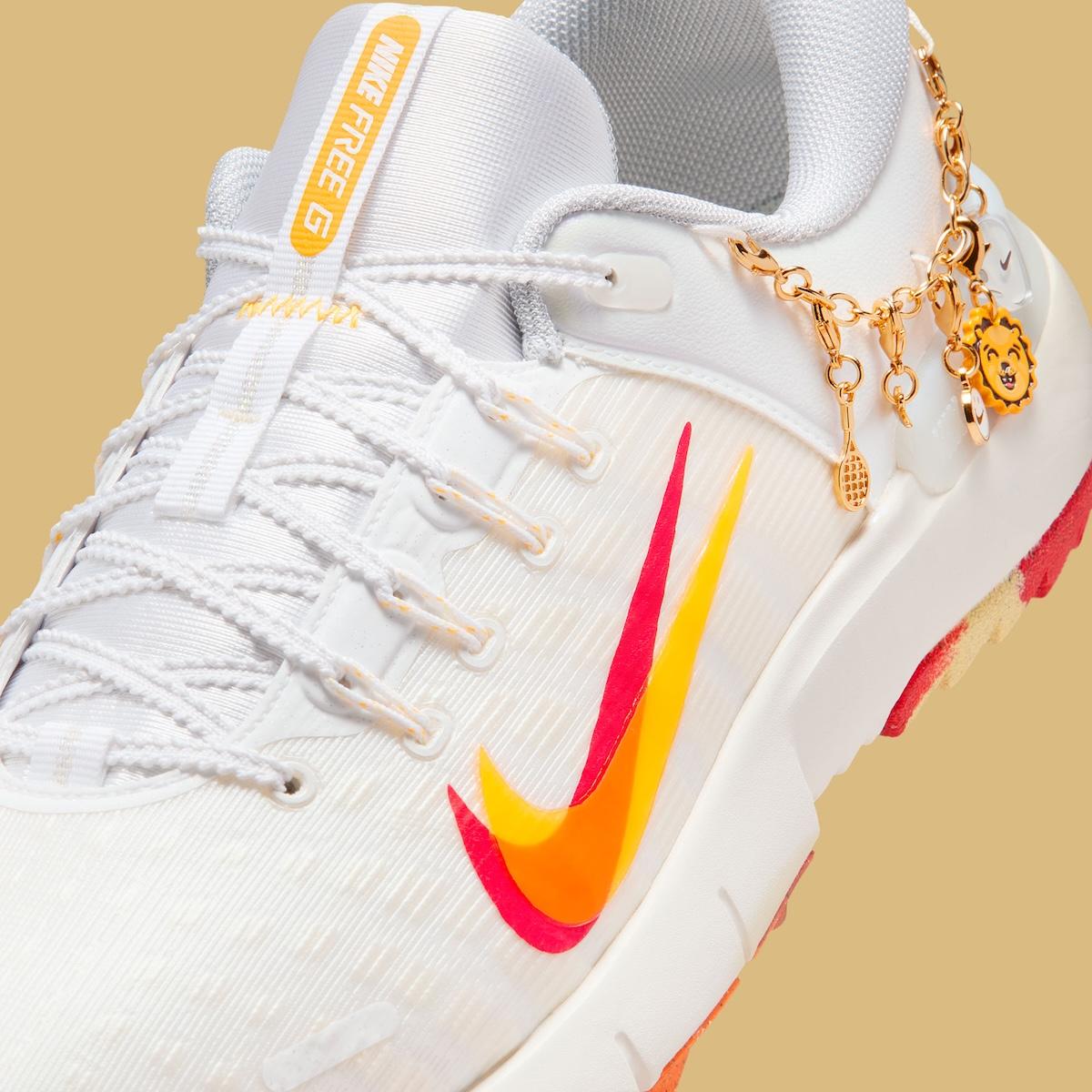 Nelly Korda x Nike Free Golf 配備金色吊飾 Nike Golf, Nike Free, Nike - Nelly Korda x Nike Free Golf 配備金色吊飾