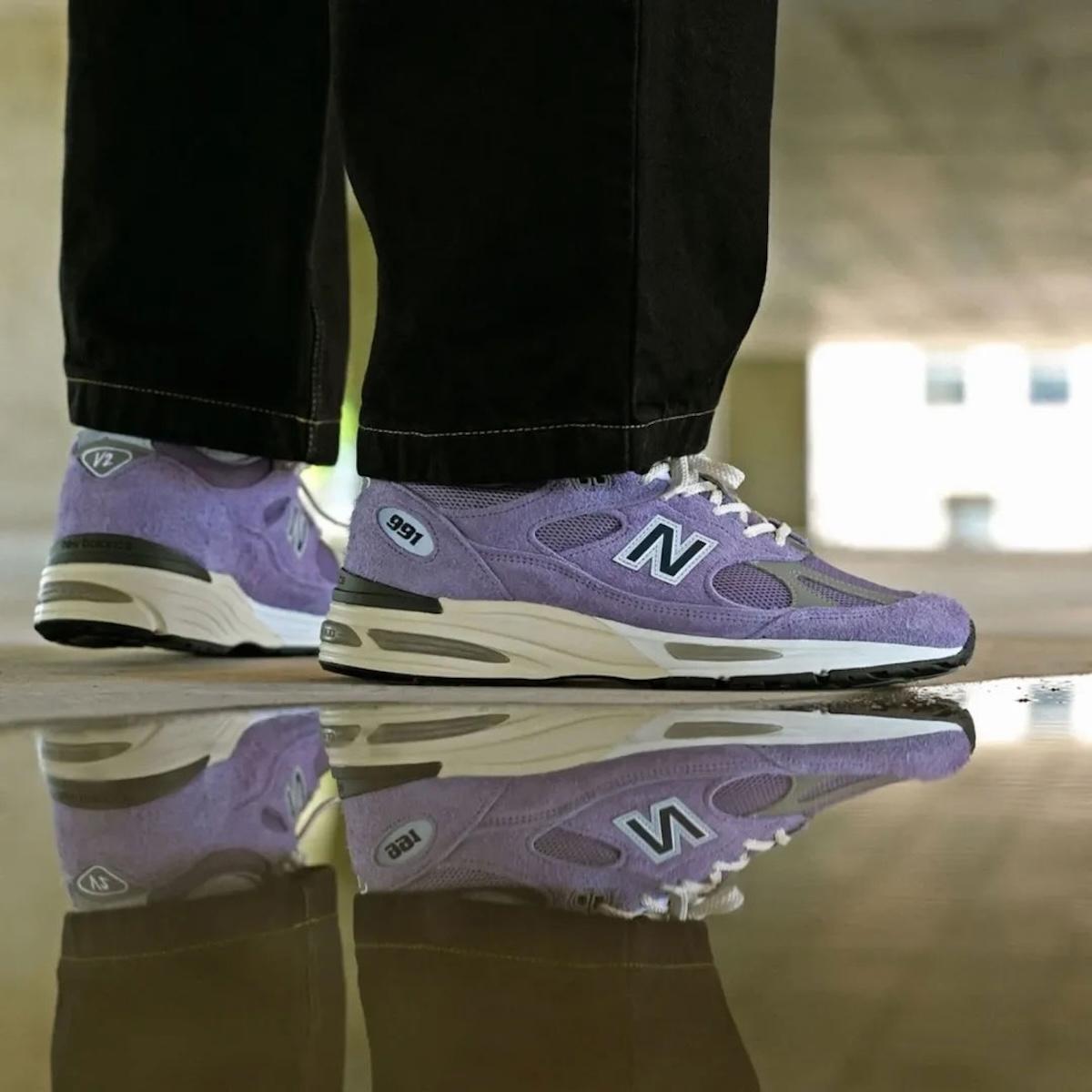 新百倫 991v2 採用薰衣草色設計 New Balance 991v2, New Balance 991, New Balance - 新百倫 991v2 採用薰衣草色設計