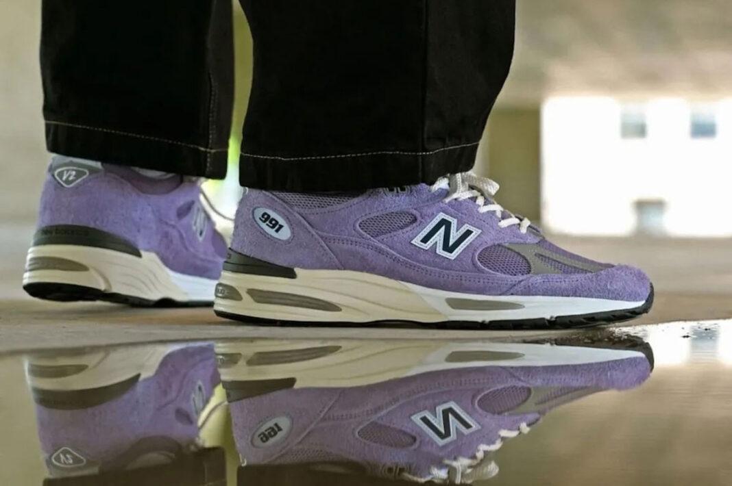 New Balance 991v2, New Balance 991, New Balance - 新百倫 991v2 採用薰衣草色設計