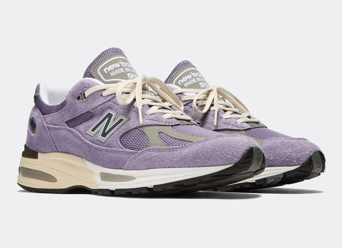 新百倫 991v2 採用薰衣草色設計 New Balance 991v2, New Balance 991, New Balance - 新百倫 991v2 採用薰衣草色設計
