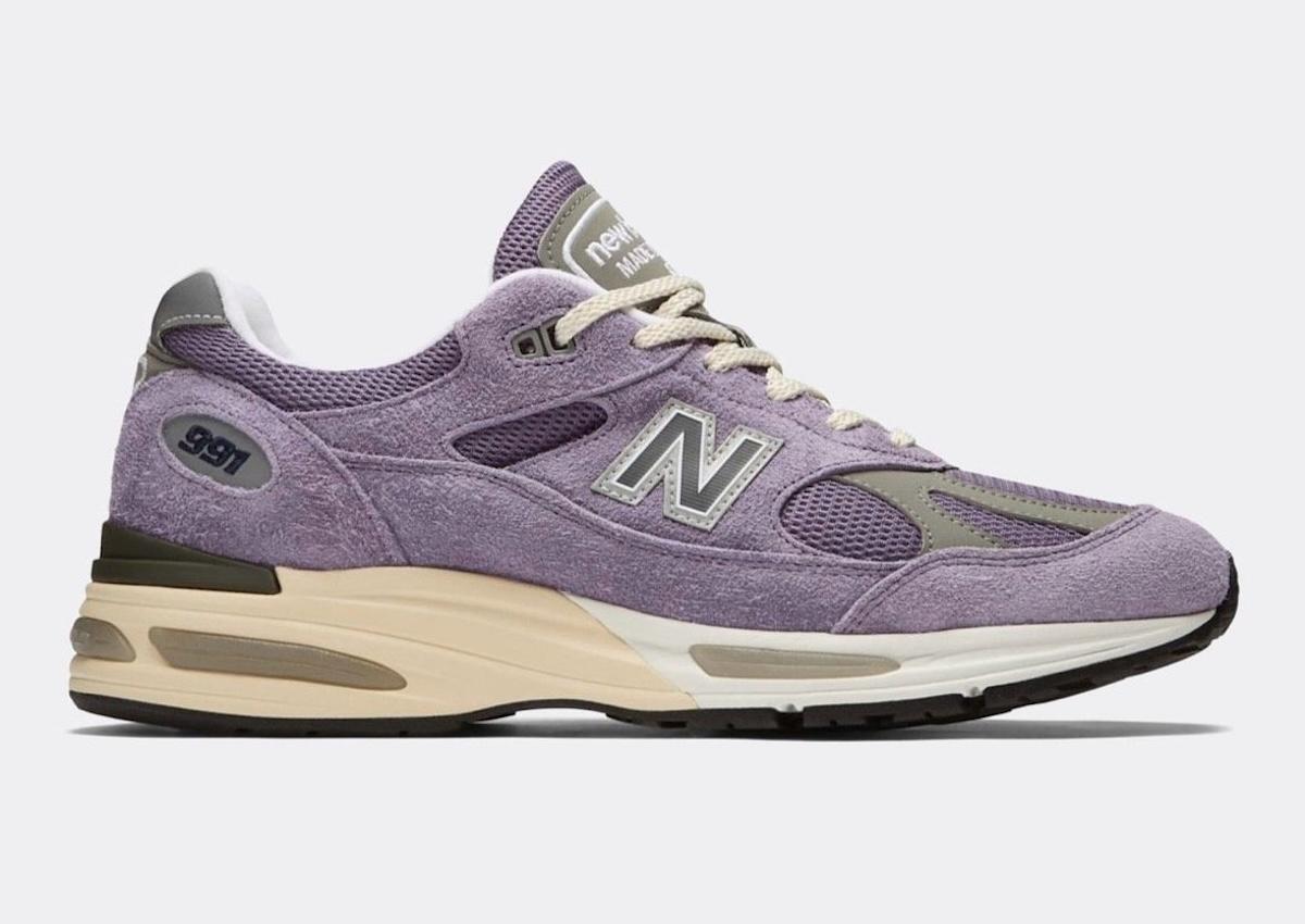 新百倫 991v2 採用薰衣草色設計 New Balance 991v2, New Balance 991, New Balance - 新百倫 991v2 採用薰衣草色設計