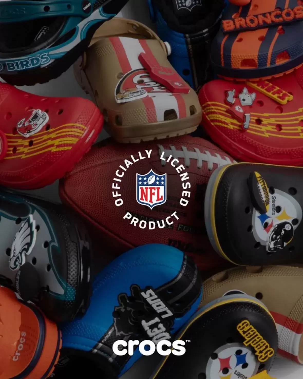 NFL x Crocs 系列 9 月 18 日開售 Crocs - NFL x Crocs 系列 9 月 18 日開售