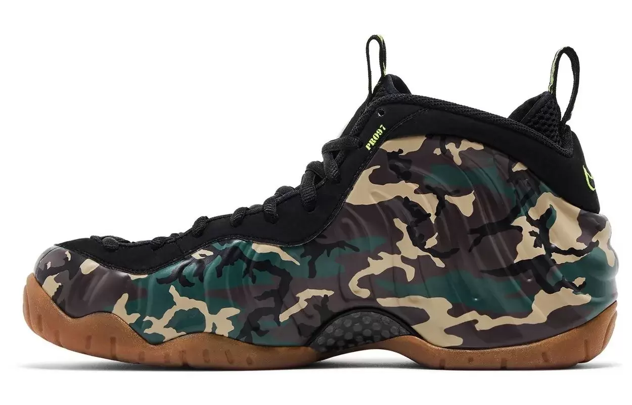 耐克 Air Foamposite Pro "綠色迷彩 "2026 年夏季回歸 Nike Air Foamposite Pro, Nike - 耐克 Air Foamposite Pro "綠色迷彩 "2026 年夏季回歸