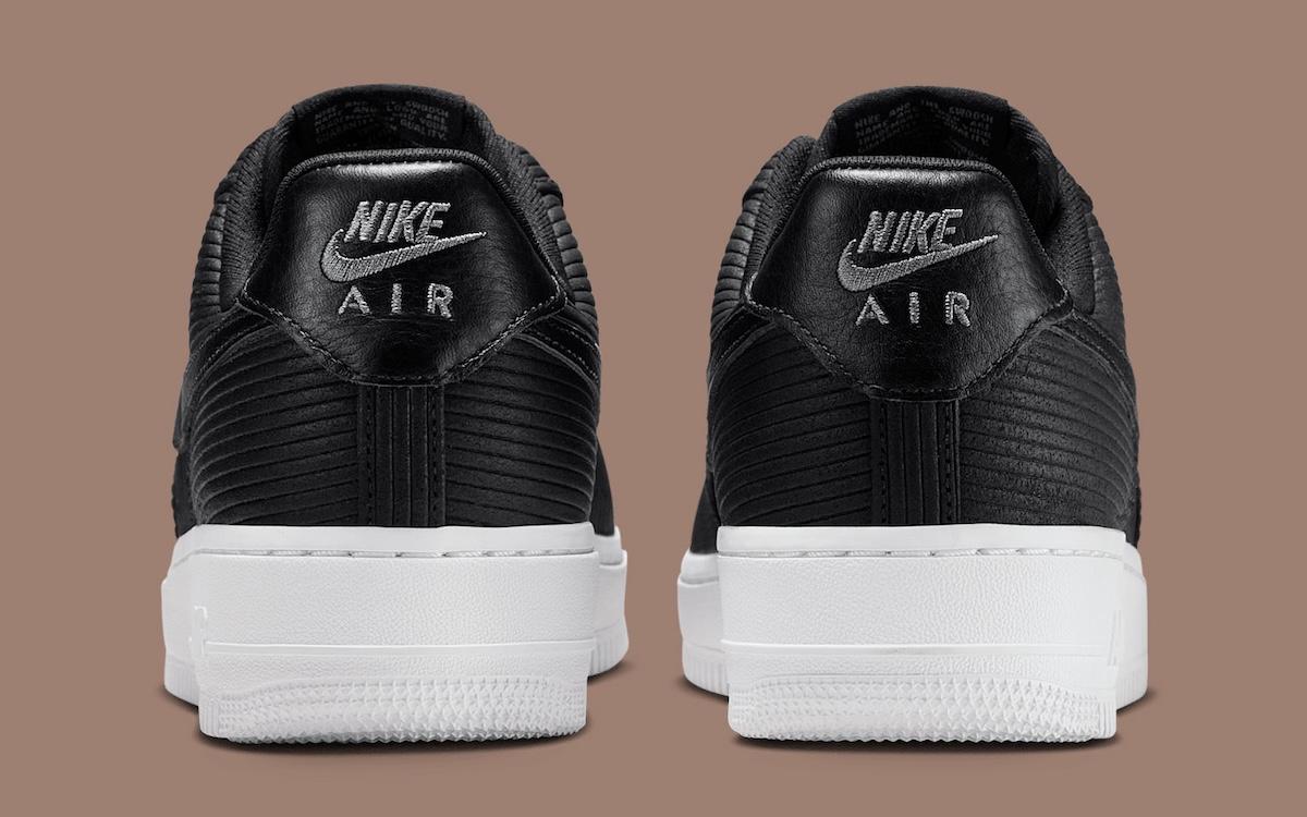 耐克 Air Force 1 低配版 "黑色 "加入 "燈芯絨 "系列 Nike Air Force 1 Low, Nike Air Force 1, Nike - 耐克 Air Force 1 低配版 "黑色 "加入 "燈芯絨 "系列