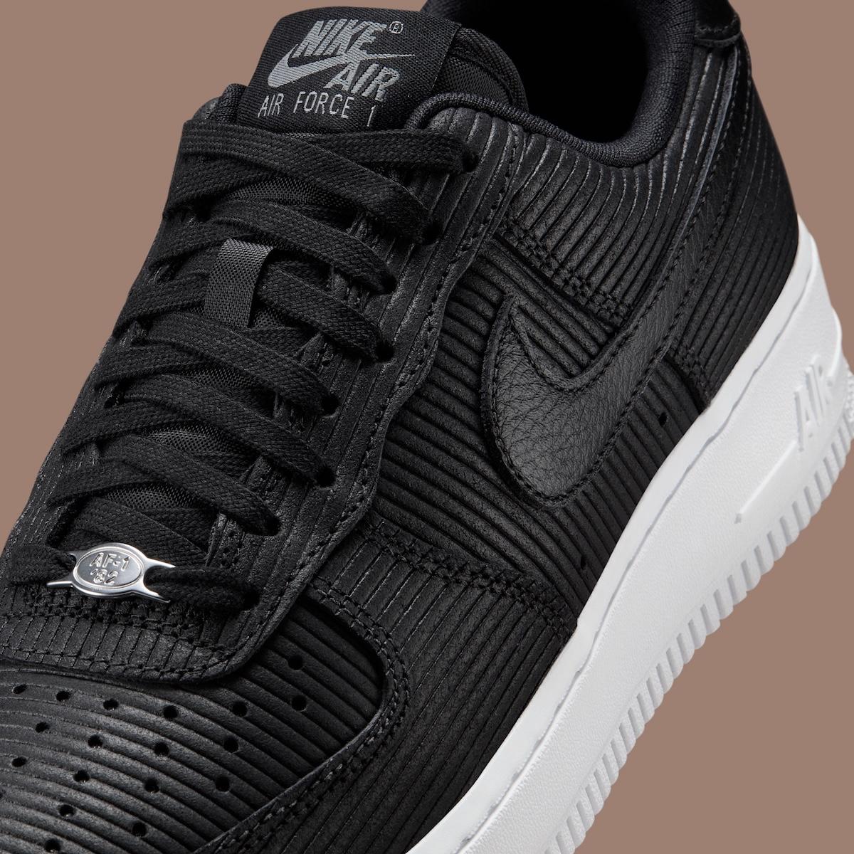 耐克 Air Force 1 低配版 "黑色 "加入 "燈芯絨 "系列 Nike Air Force 1 Low, Nike Air Force 1, Nike - 耐克 Air Force 1 低配版 "黑色 "加入 "燈芯絨 "系列