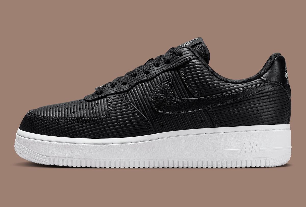 耐克 Air Force 1 低配版 "黑色 "加入 "燈芯絨 "系列 Nike Air Force 1 Low, Nike Air Force 1, Nike - 耐克 Air Force 1 低配版 "黑色 "加入 "燈芯絨 "系列