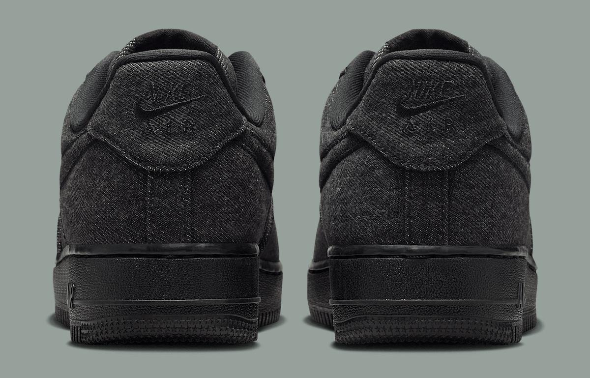 耐克 Air Force 1 低配版 "黑色牛仔布 "將比白色 AF1 更耐看 Nike Air Force 1 Low, Nike Air Force 1, Air Jordan 3 - 耐克 Air Force 1 低配版 "黑色牛仔布 "將比白色 AF1 更耐看