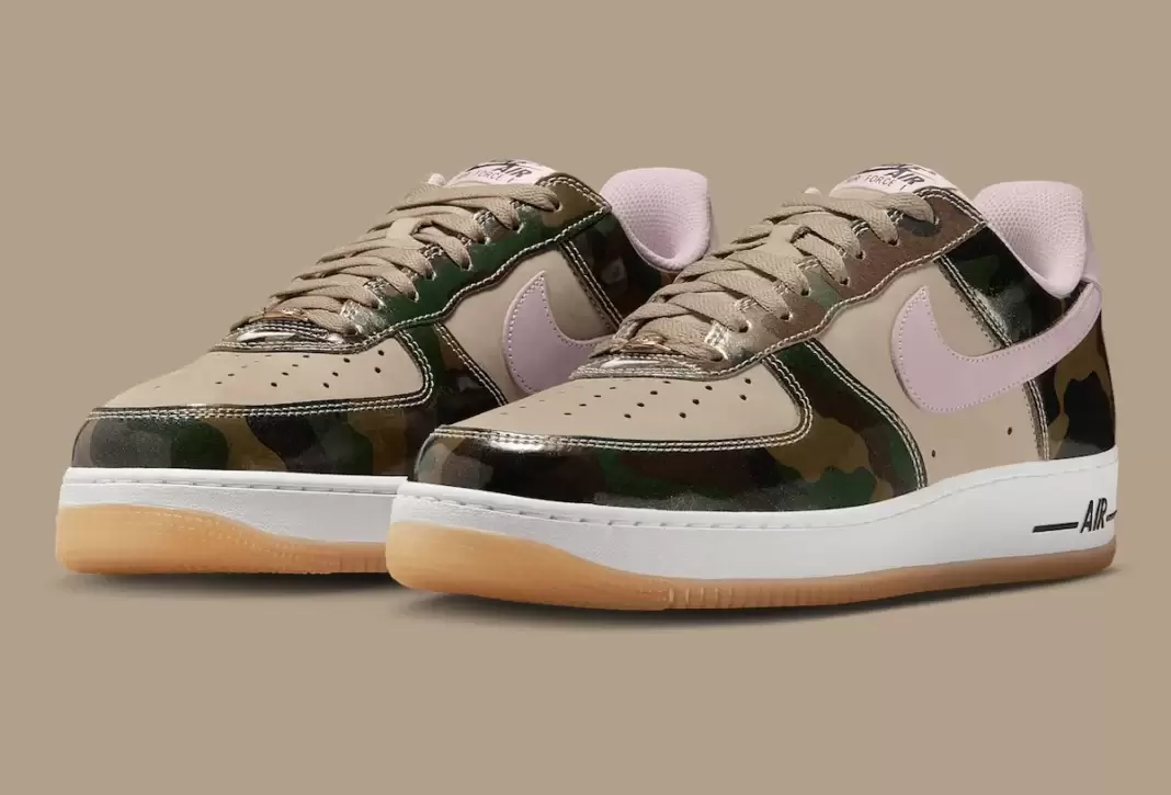 Nike Air Force 1 Low, Nike Air Force 1, Nike - 耐克空軍一號低配版 "迷彩 "現已上市（2025 年 8 月）