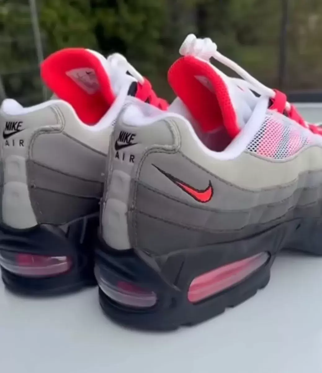 耐克 Air Max 95 OG "太陽紅 "2025 年秋季發佈 Nike Air Max 95, Nike Air Max, Nike - 耐克 Air Max 95 OG "太陽紅 "2025 年秋季發佈