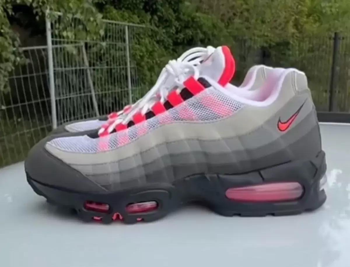 耐克 Air Max 95 OG "太陽紅 "2025 年秋季發佈 Nike Air Max 95, Nike Air Max, Nike - 耐克 Air Max 95 OG "太陽紅 "2025 年秋季發佈