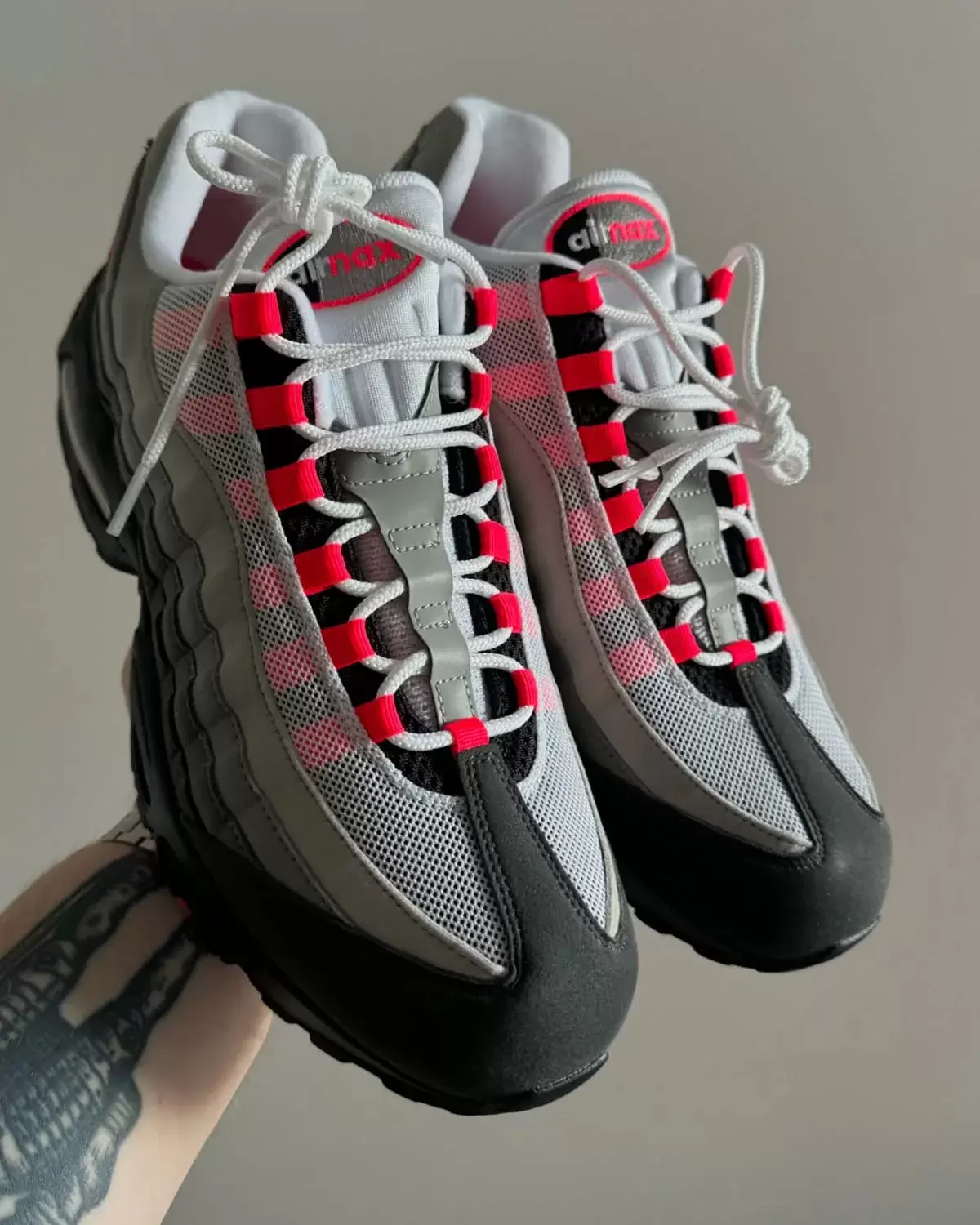 耐克 Air Max 95 OG "太陽紅 "2025 年秋季發佈 Nike Air Max 95, Nike Air Max, Nike - 耐克 Air Max 95 OG "太陽紅 "2025 年秋季發佈
