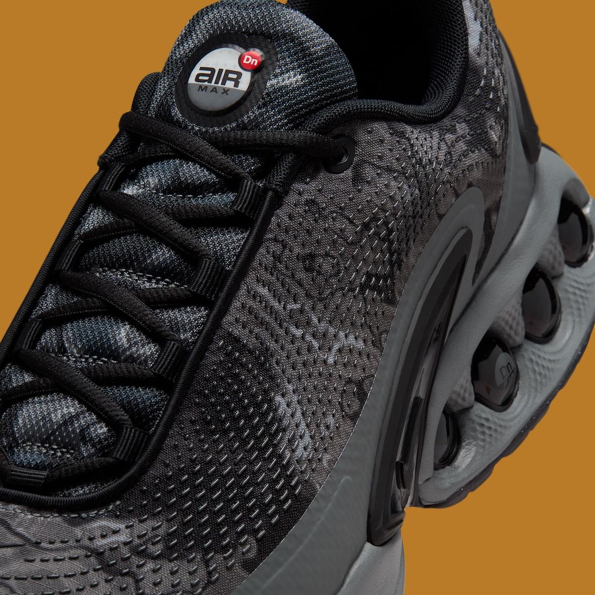 Nike Air Max Dn, Nike Air Max, Nike - 耐克 Air Max Dn "黑/灰 "像素迷彩戰術版