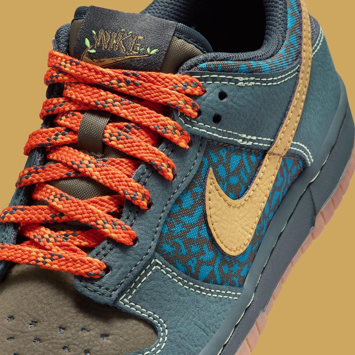 耐克 Dunk Low GS 採用瘋狂的顏色和圖案 Nike Dunk Low, Nike - 耐克 Dunk Low GS 採用瘋狂的顏色和圖案