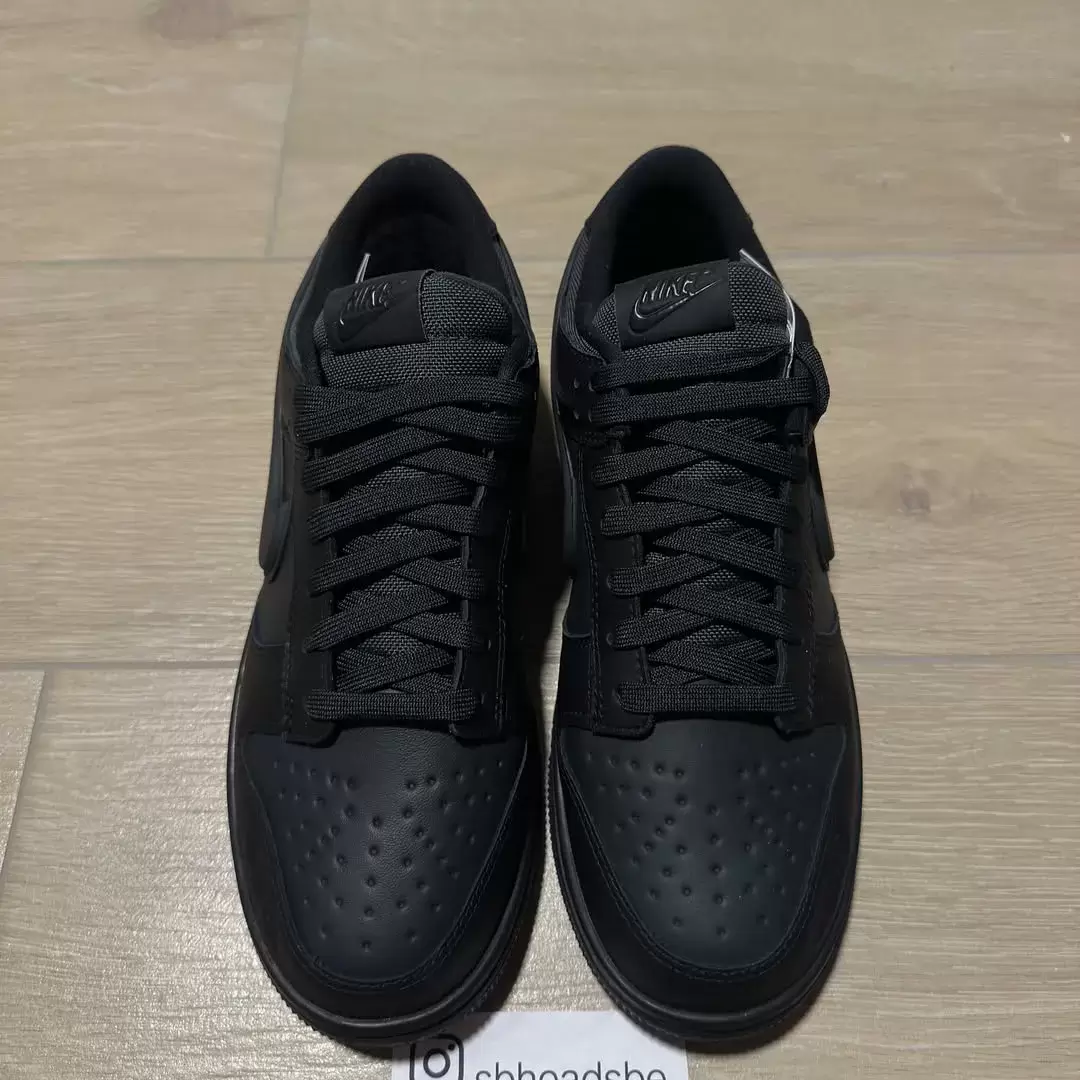 耐克 Dunk Low GTX "三重黑 "擴展全天候產品陣容 Nike Dunk Low, Nike - 耐克 Dunk Low GTX "三重黑 "擴展全天候產品陣容