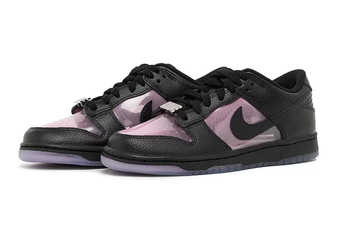 耐克 Dunk Low "粉色崛起 "加入透明運動鞋潮流 Nike Dunk Low, Nike Air Max 1, Nike, CLOT - 耐克 Dunk Low "粉色崛起 "加入透明運動鞋潮流