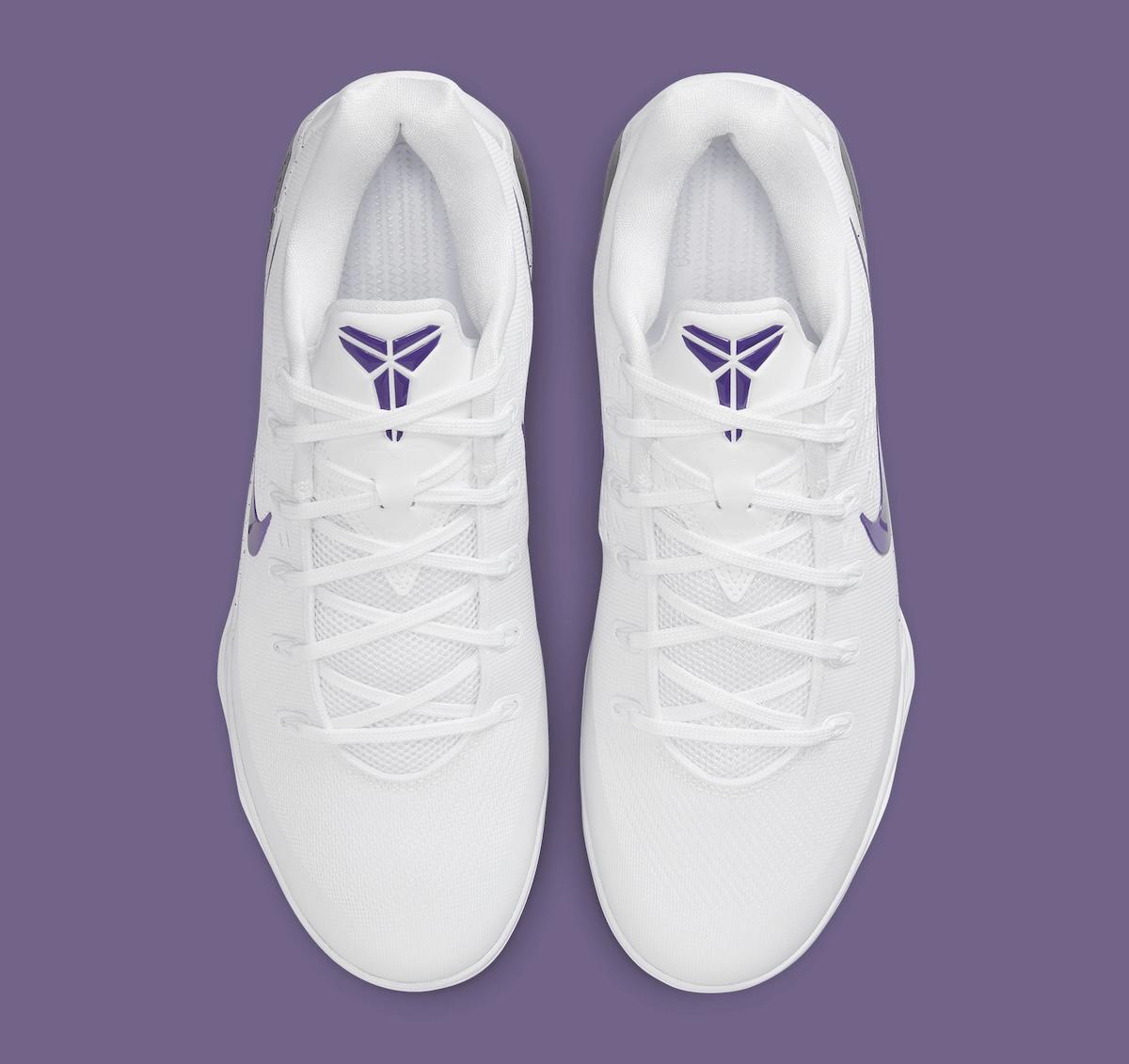 耐克 Kobe 9 EM Low Protro "白色/球場紫色 "現已上市(2025 年 7 月) Nike Kobe 9 Low, Nike Kobe 9 EM, Nike Kobe 9, Nike - 耐克 Kobe 9 EM Low Protro "白色/球場紫色 "現已上市(2025 年 7 月)