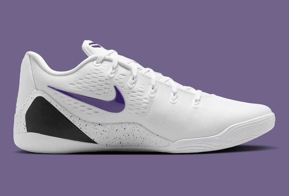 耐克 Kobe 9 EM Low Protro "白色/球場紫色 "現已上市(2025 年 7 月) Nike Kobe 9 Low, Nike Kobe 9 EM, Nike Kobe 9, Nike - 耐克 Kobe 9 EM Low Protro "白色/球場紫色 "現已上市(2025 年 7 月)