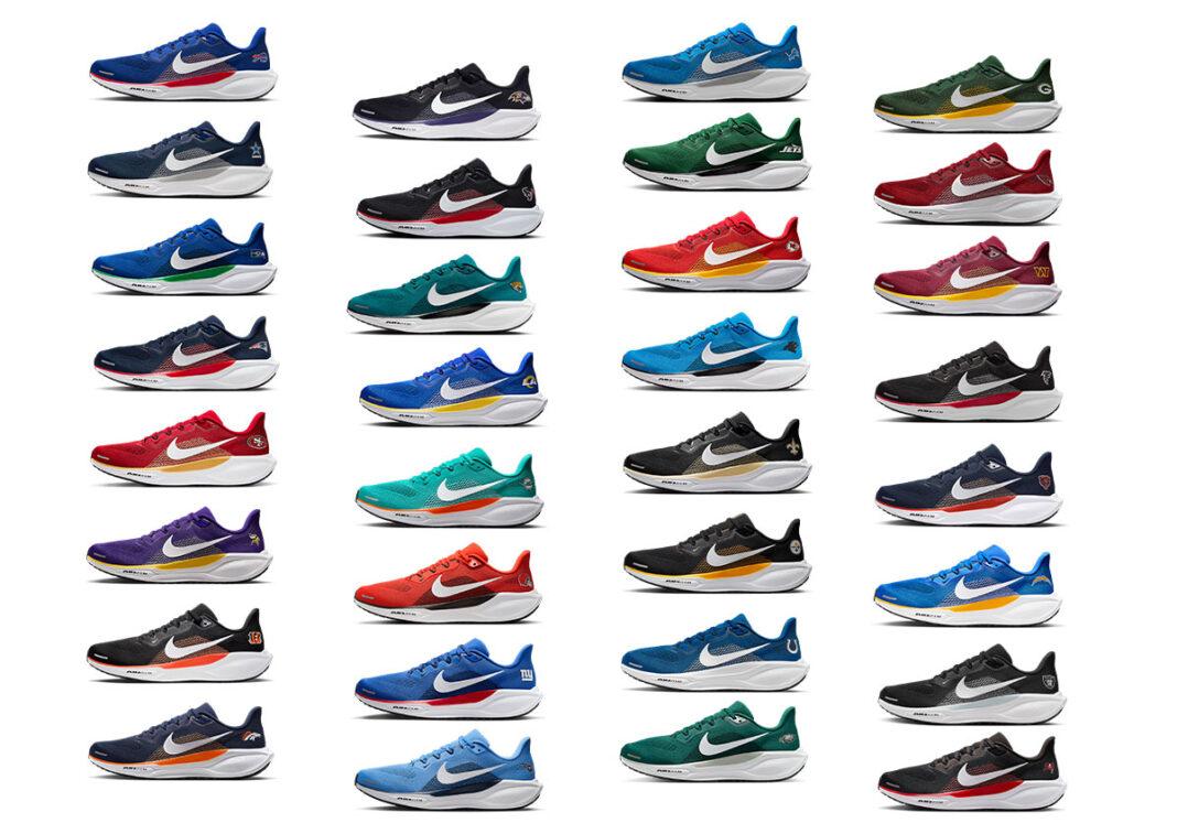 Nike Pegasus 41, Nike, ANTA - 耐克 Pegasus 41 "NFL "套裝包括所有 32 支球隊