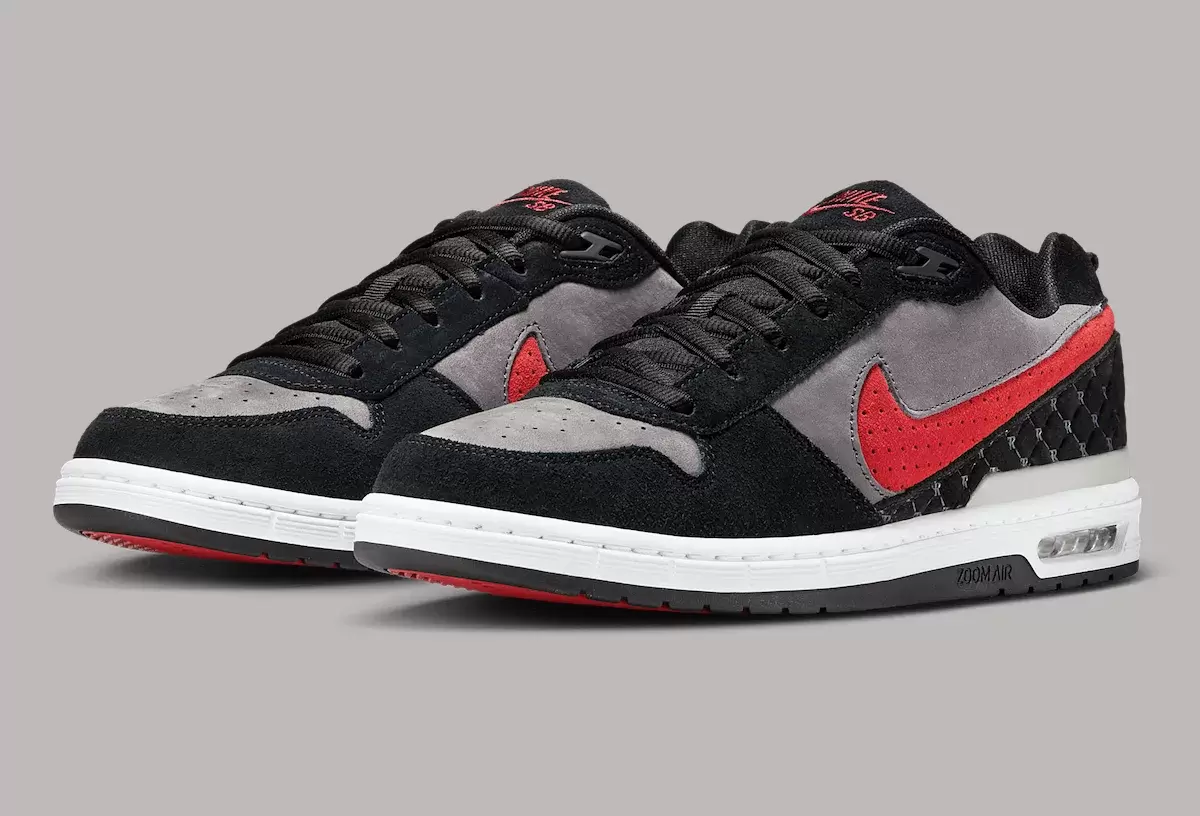 耐克 SB P-Rod 1 "Bred" 2025 年 9 月發佈 Paul Rodriguez, Nike SB P-Rod 1, Nike SB, Nike, Bred - 耐克 SB P-Rod 1 "Bred" 2025 年 9 月發佈