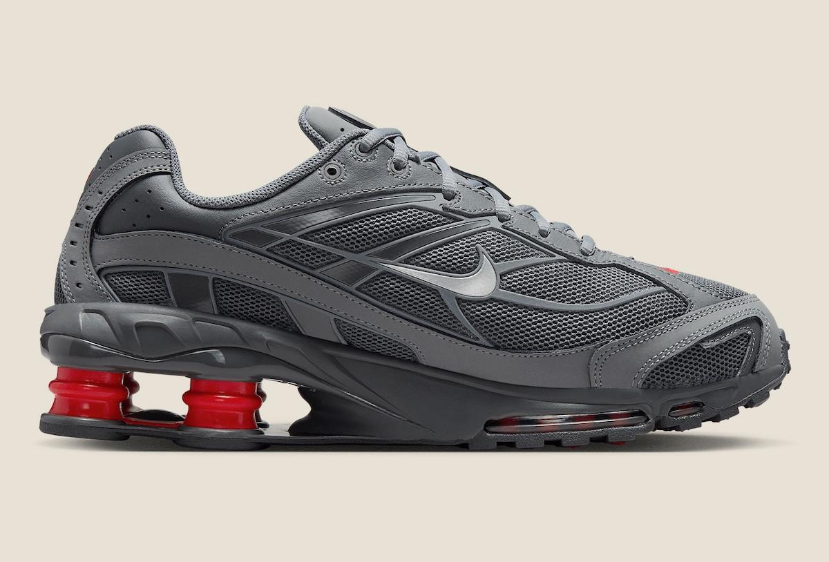 Nike Shox Ride 2, Nike Shox, Nike - 耐克 Shox Ride 2 "煙灰色/大學紅 "增添夜光效果